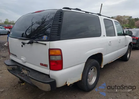 2002 GMC Yukon Xl 1500 Slt из США, поврежденный, VIN 3GKFK16Z72G235501